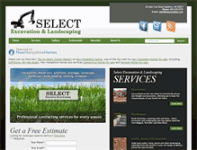 Tablet Screenshot of nhexcavation.com